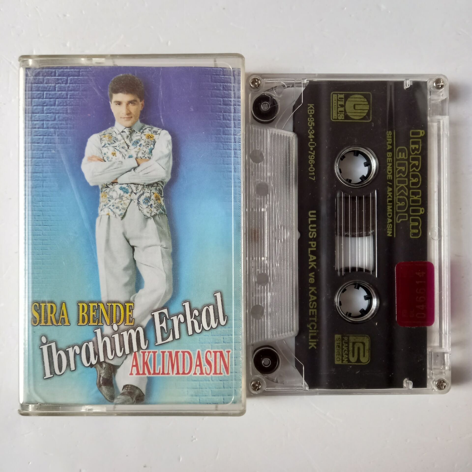 İBRAHİM ERKAL - SIRA BENDE / AKLIMDASIN (1995) - KASET 2.EL