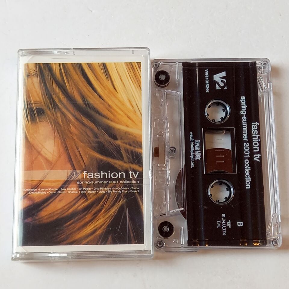 FASHION TV SPRING-SUMMER 2001 COLLECTION - MOBY, ILLUMINATION, LAURENT GARNIER (2001) - KASET 2.EL