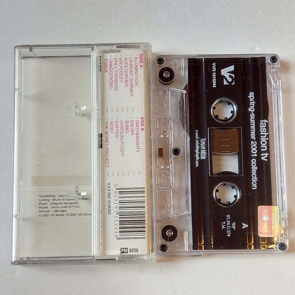 FASHION TV SPRING-SUMMER 2001 COLLECTION - MOBY, ILLUMINATION, LAURENT GARNIER (2001) - KASET 2.EL