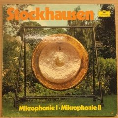 STOCKHAUSEN - MIKROPHONIE I / MIKROPHONIE II (1967) 1975 2.EL PLAK