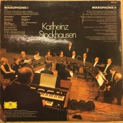 STOCKHAUSEN - MIKROPHONIE I / MIKROPHONIE II (1967) 1975 2.EL PLAK