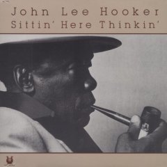 JOHN LEE HOOKER - SITTIN' HERE THINKIN' (1979) - PLAK SIFIR