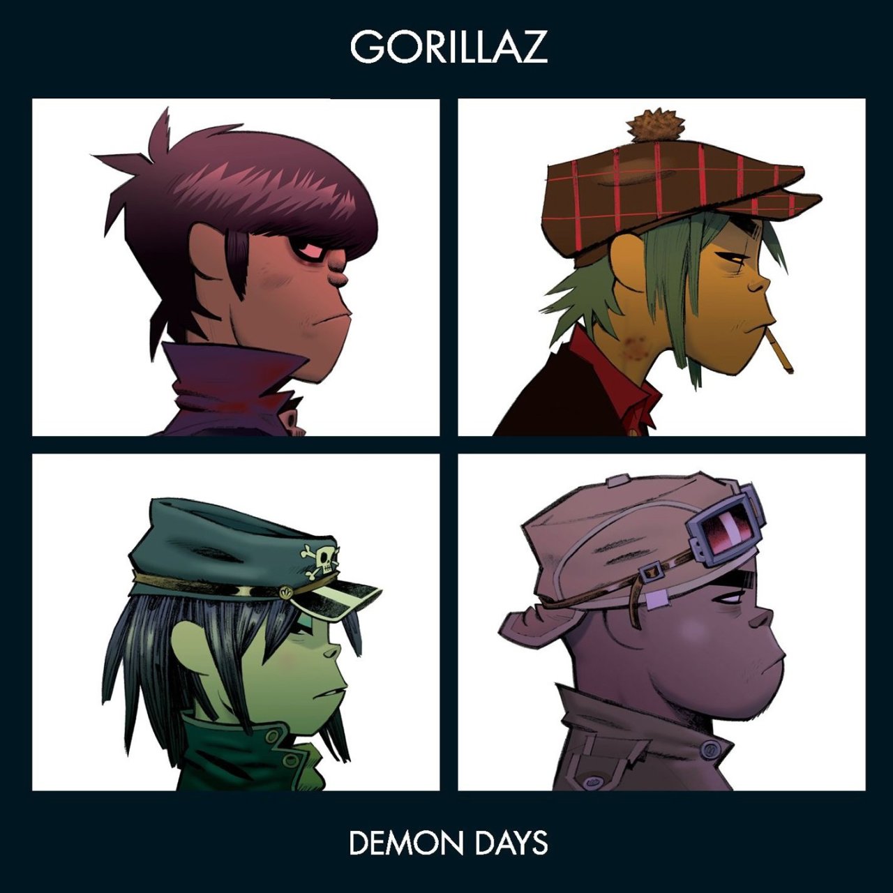 GORILLAZ - DEMON DAYS (2005) - 2LP 2017 EDITION SIFIR PLAK