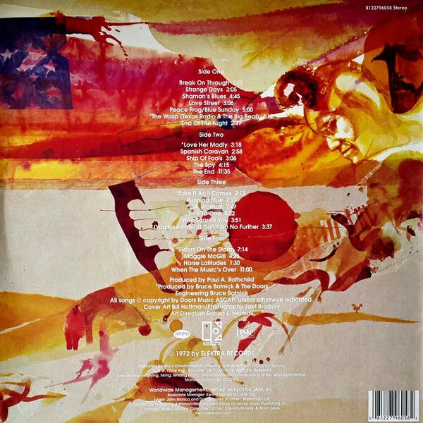 THE DOORS – WEIRD SCENES INSIDE THE GOLD MINE (1972) - 2LP COMPILATION 2014 EDITION REMASTERED REISSUE VINYL SIFIR PLAK