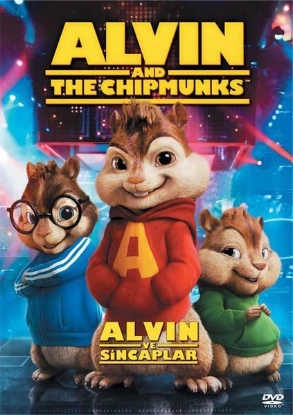 ALVIN VE SİNCAPLAR - ALVIN AND THE CHIPMUNKS - ANİMASYON - DVD 2.EL