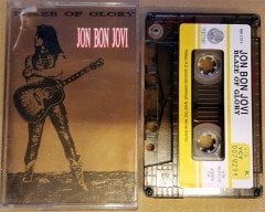 BLAZE OF GLORY JON BON JOVI CASSETTE 1990 PAPER LABEL MADE IN TURKEY ''USED''