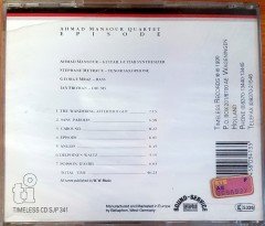 AHMAD MANSOUR QUARTET - EPISODE / STEPHANE METRAUX GEORGE MRAZ IAN FROMAN (1990) TIMELESS RECORDS CD SIFIR