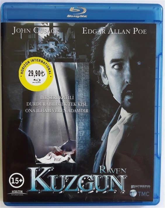 KUZGUN - RAVEN - JOHN CUSACK - BLU-RAY 2.EL
