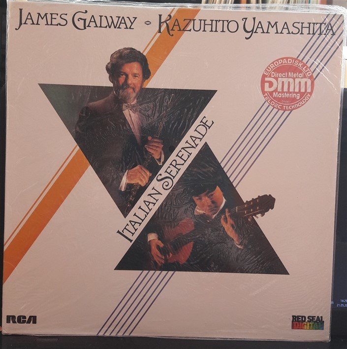 JAMES GALWAY & KAZUHITO YAMASHITA (1986) - SIFIR PLAK