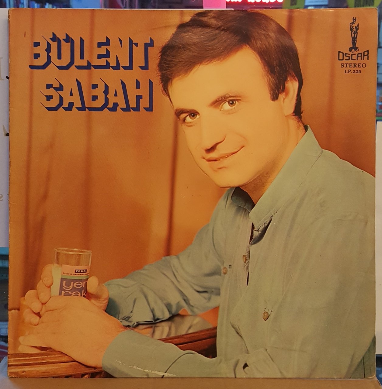 BÜLENT SABAH - EFKAR MASASI - LP SANAT MÜZİĞİ / FANTEZİ 2.EL PLAK