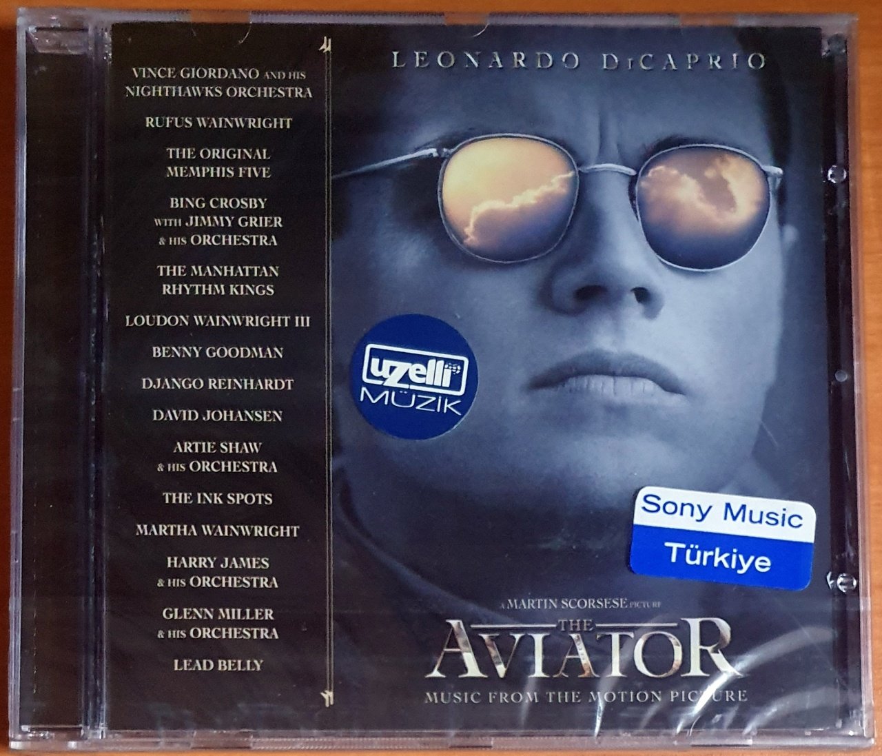 THE AVIATOR SOUNDTRACK / THE INK SPOTS, BING CROSBY, THE ORIGINAL MEMPHIS FIVE, LEAD BELLY, ARTIE SHAW (2004) - CD SIFIR