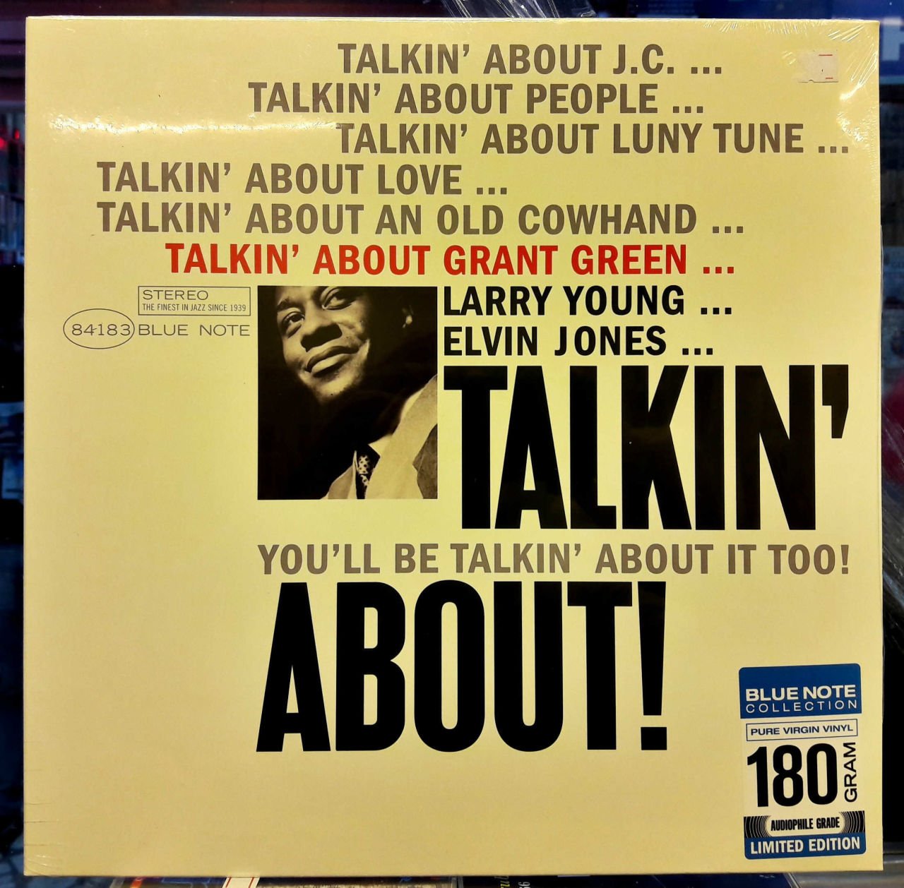 GRANT GREEN - TALKIN ABOUT LP SIFIR BLUE NOTE COLLECTION 180 GR