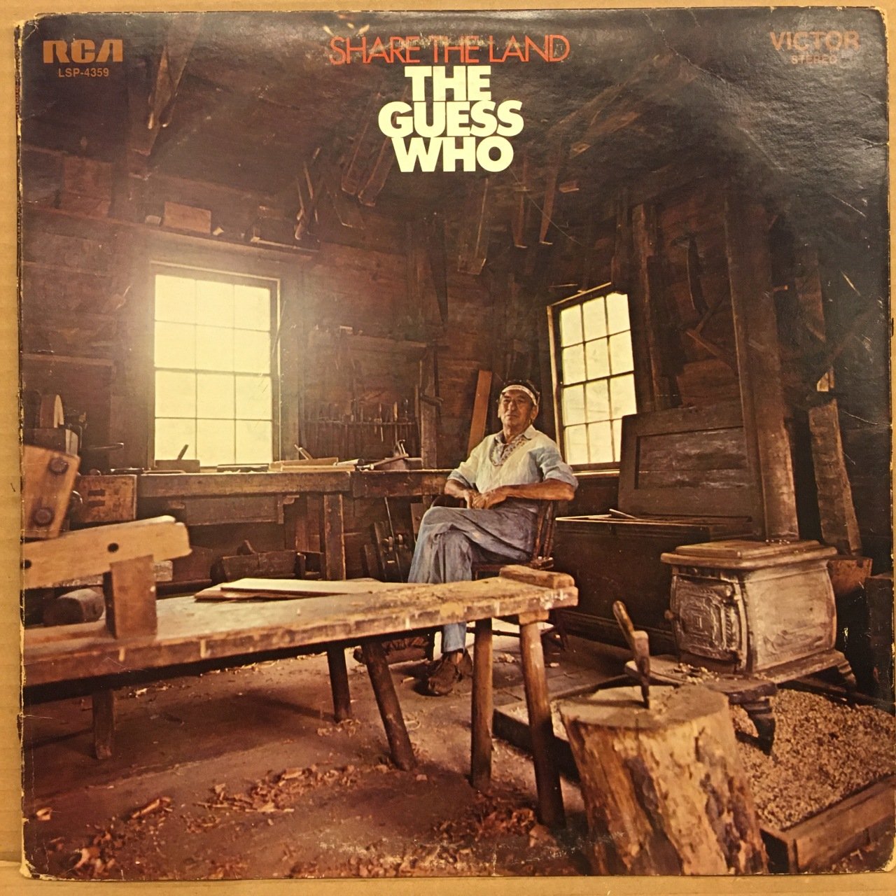 GUESS WHO - SHARE THE LAND (1970) - LP 2.EL
