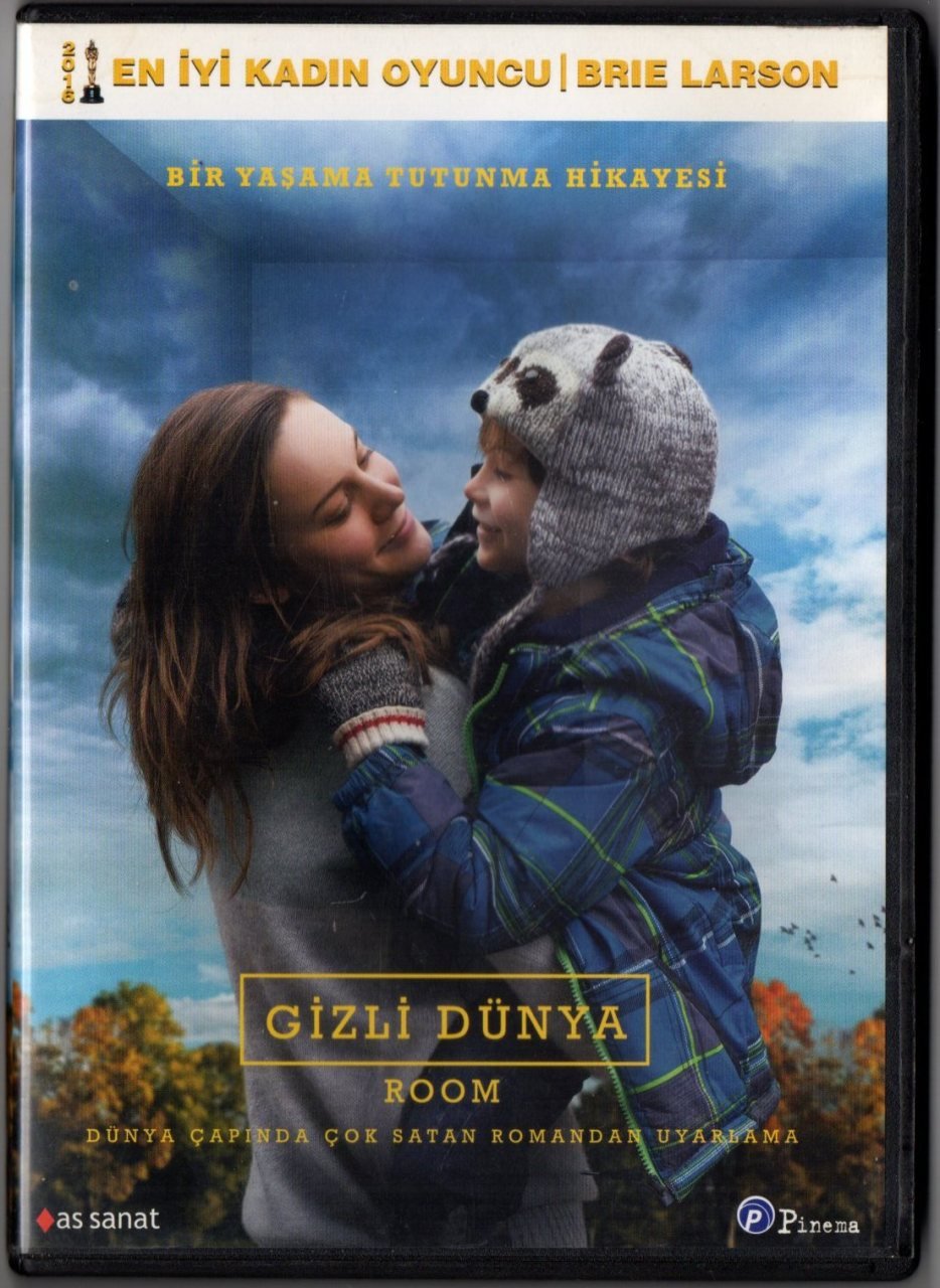 GİZLİ DÜNYA - ROOM - LENNY ABRAHAMSON - DVD 2.EL