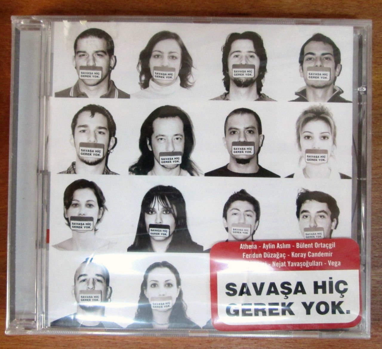 SAVAŞA HİÇ GEREK YOK - KARMA POP ROCK CD SIFIR