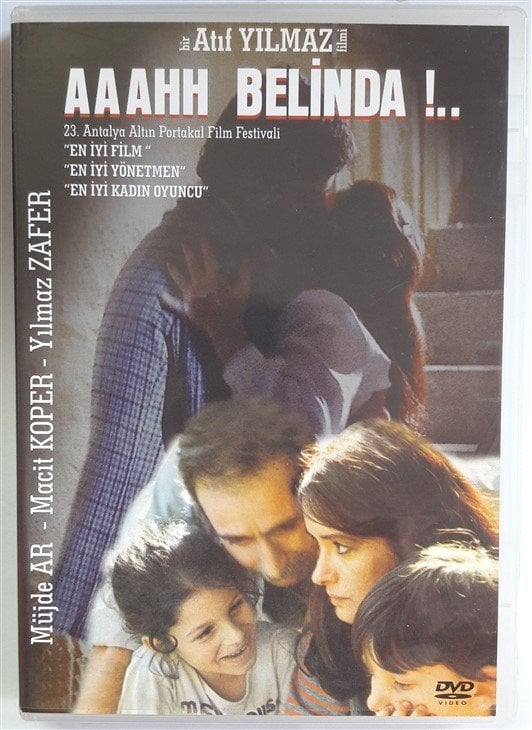AAAHH BELİNDA - MÜJDE AR - YILMAZ ZAFER - Yön. ATIF YILMAZ DVD 2.EL