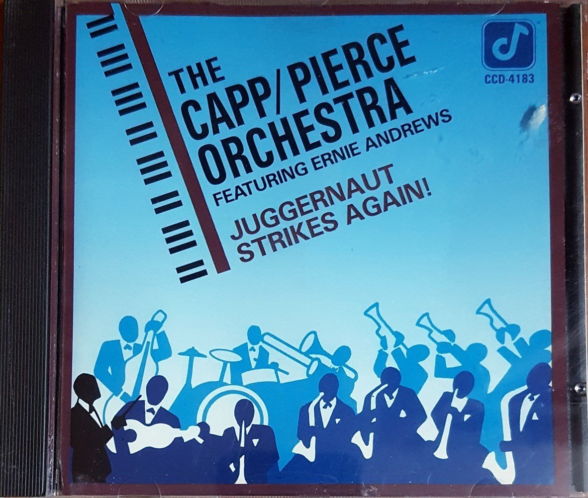 THE CAPP / PIERCE ORCHESTRA FEAT. ERNIE ANDREWS - JUGGERNAUT STRIKES AGAIN! (1982) CONCORD JAZZ CD 2.EL