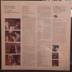 DAVID AMRAM AND FRIENDS - AT HOME/AROUND THE WORLD (1980) - DÖNEM BASKISI SIFIR PLAK