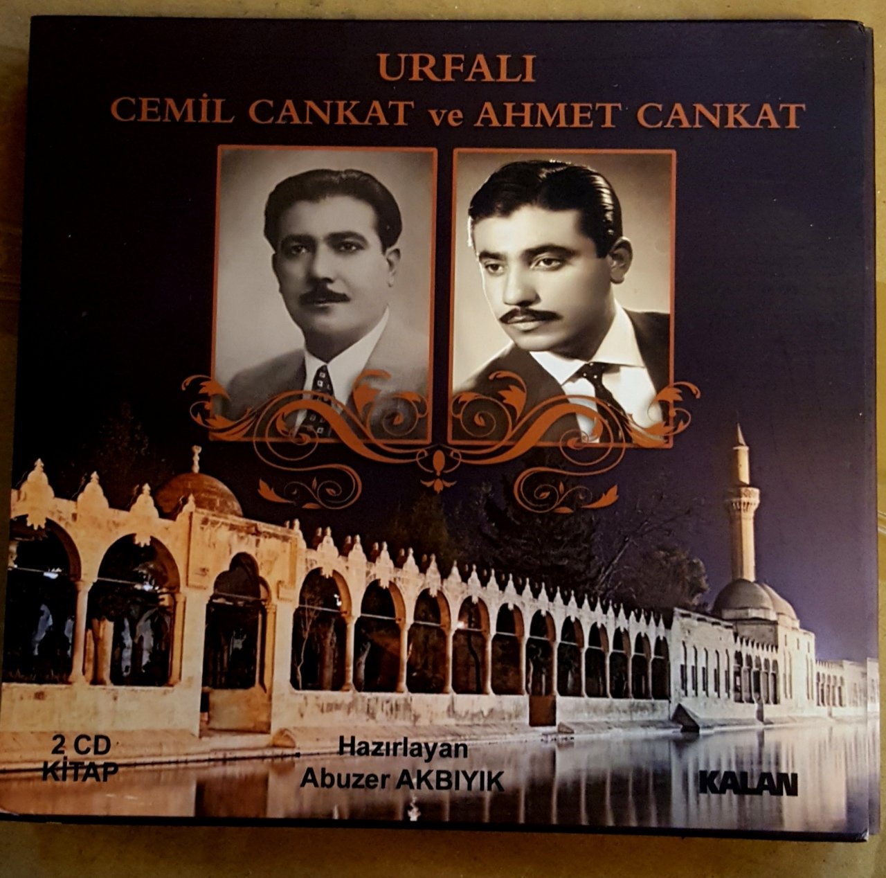 URFALI CEMİL CANKAT VE AHMET CANKAT - KALAN MÜZİK - 2CD HALK MÜZİĞİ 2.EL