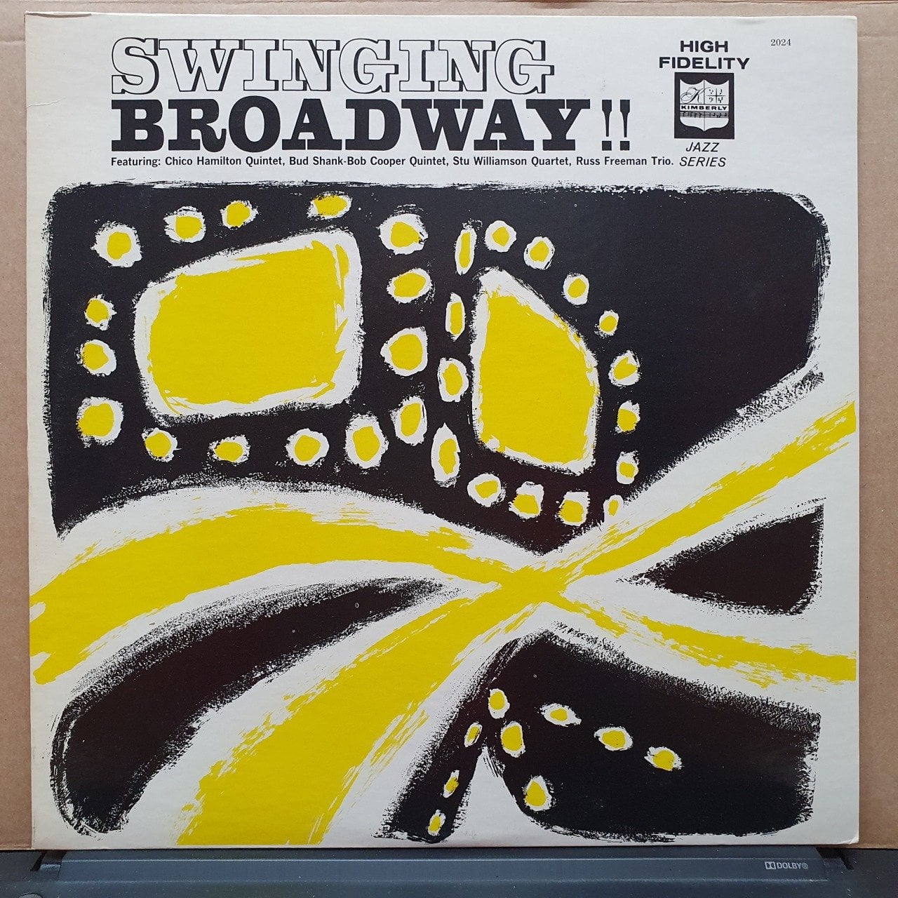 SWINGING BROADWAY / CHICO HAMILTON QUINTET, BUD SHANK BOB COOPER QUINTET, STU WILLIAMSON QUARTET, RUSS FREEMAN TRIO - LP 2.EL PLAK