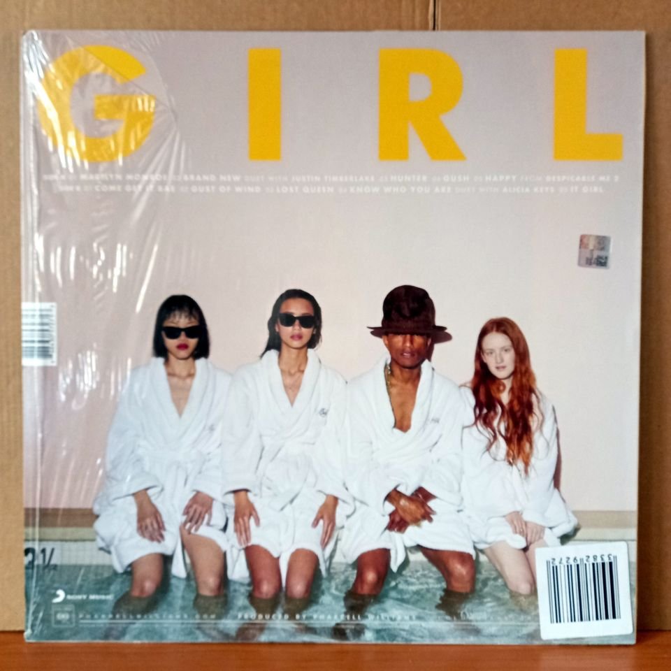 PHARRELL WILLIAMS – G I R L (2014) - LP 2.EL PLAK