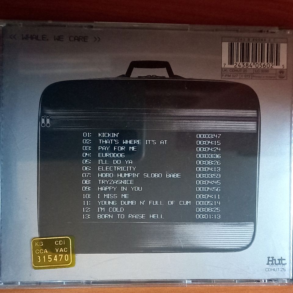 WHALE – WE CARE (1995) - CD 2.EL