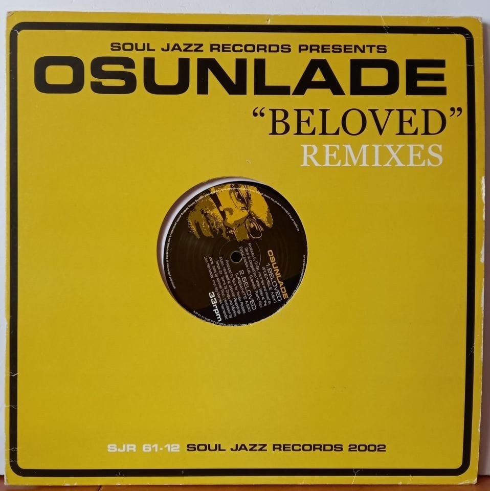 OSUNLADE – BELOVED [REMIXES] (2002) - 12' MAXISINGLE 2.EL PLAK