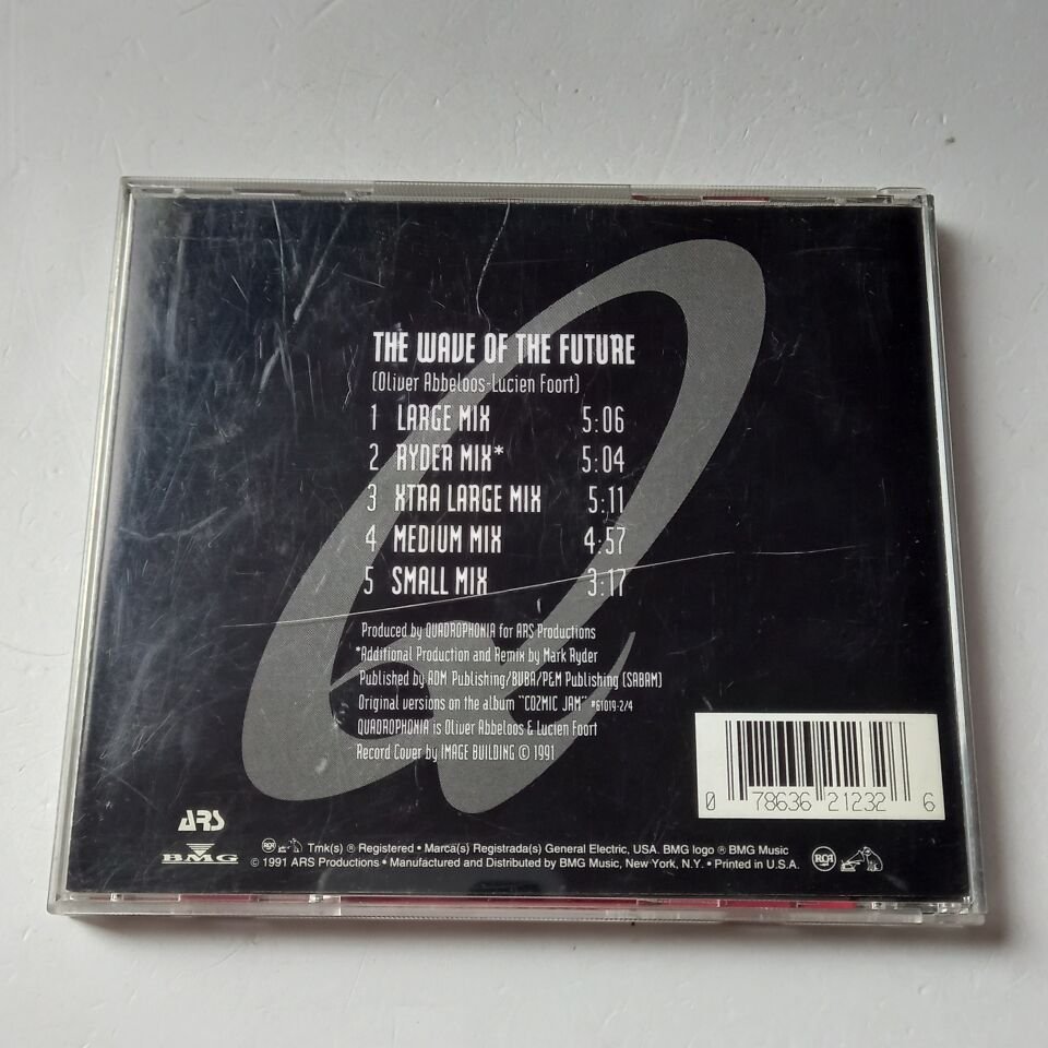 QUADROPHONIA – THE WAVE OF THE FUTURE (1991) - CDSINGLE MAXI SINGLE 2.EL