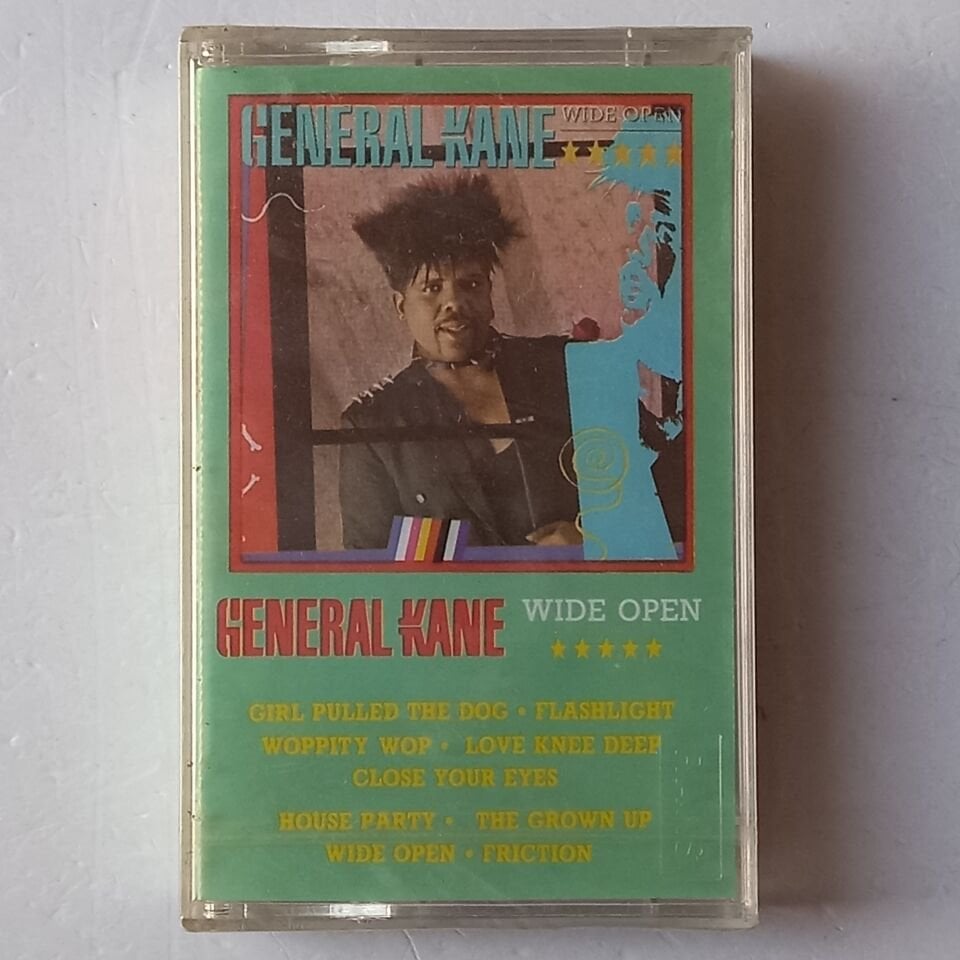GENERAL KANE - WIDE OPEN (1987) - KASET AMBALAJINDA SIFIR