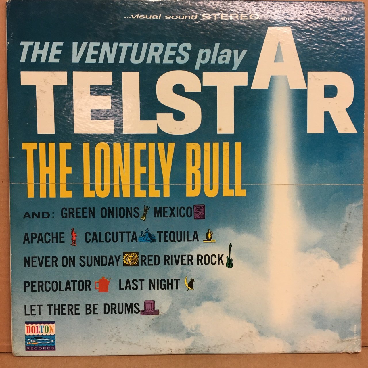 VENTURES - PLAY TELSTAR THE LONELY BULL 2.EL PLAK
