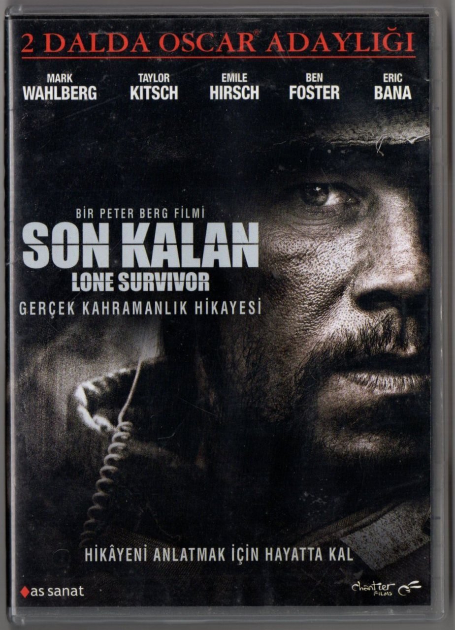 SON KALAN - LONE SURVIVOR - MARK WAHLBERG - ERIC BANA - DVD 2.EL