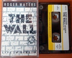 ROGER WATERS - THE WALL LIVE IN BERLIN VOL TWO (1990) PLAKSAN CASSETTE MADE IN TURKEY ''USED'' PAPER LABEL