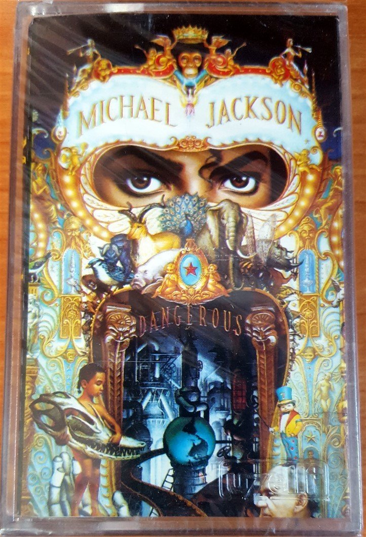 MICHAEL JACKSON - DANGEROUS CASSETTE MADE IN TURKEY ''NEW''