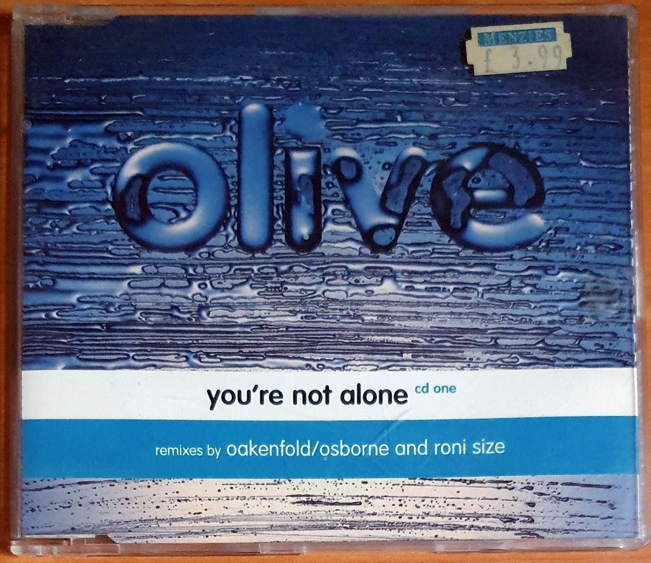 OLIVE - YOU'RE NOT ALONE (1997) - CD SINGLE 2.EL