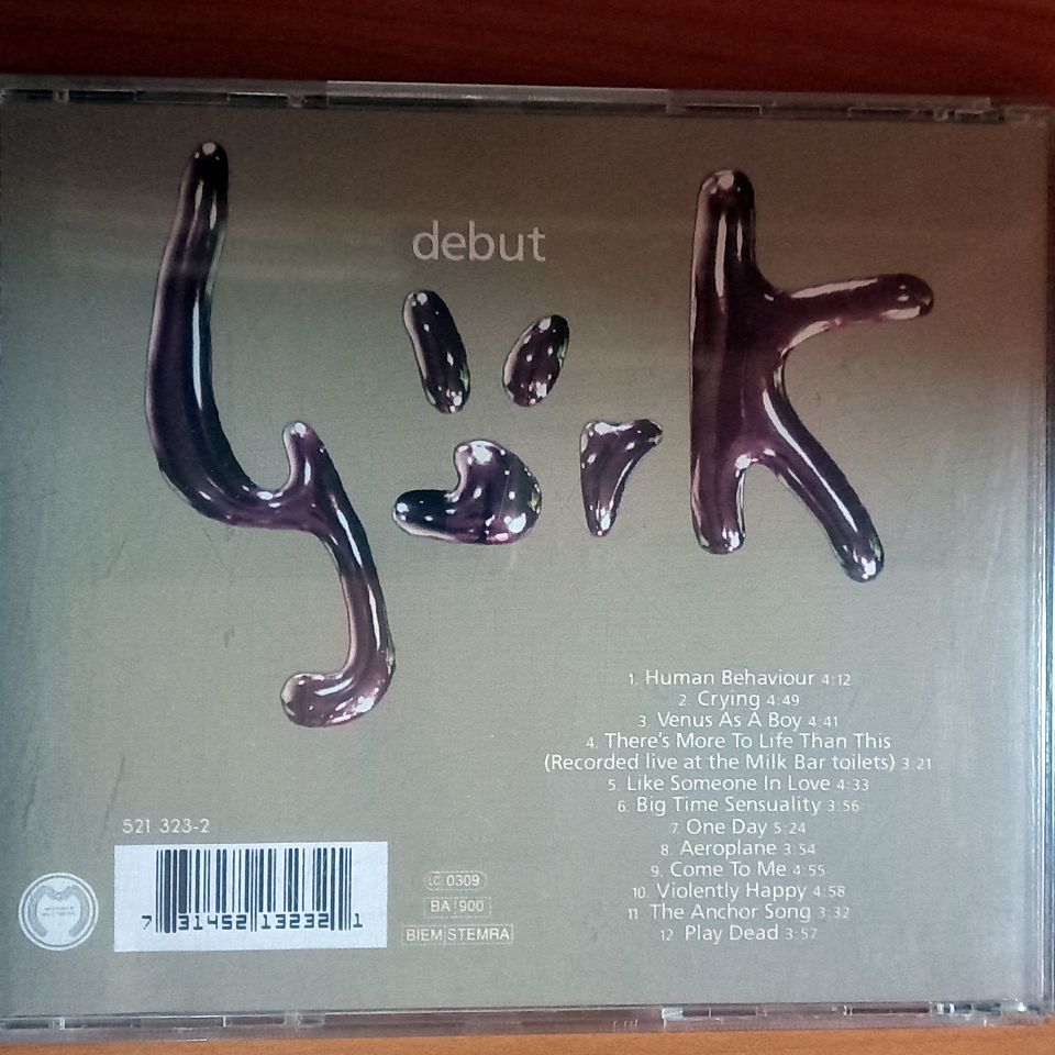 BJÖRK – DEBUT (1993) - CD 2.EL