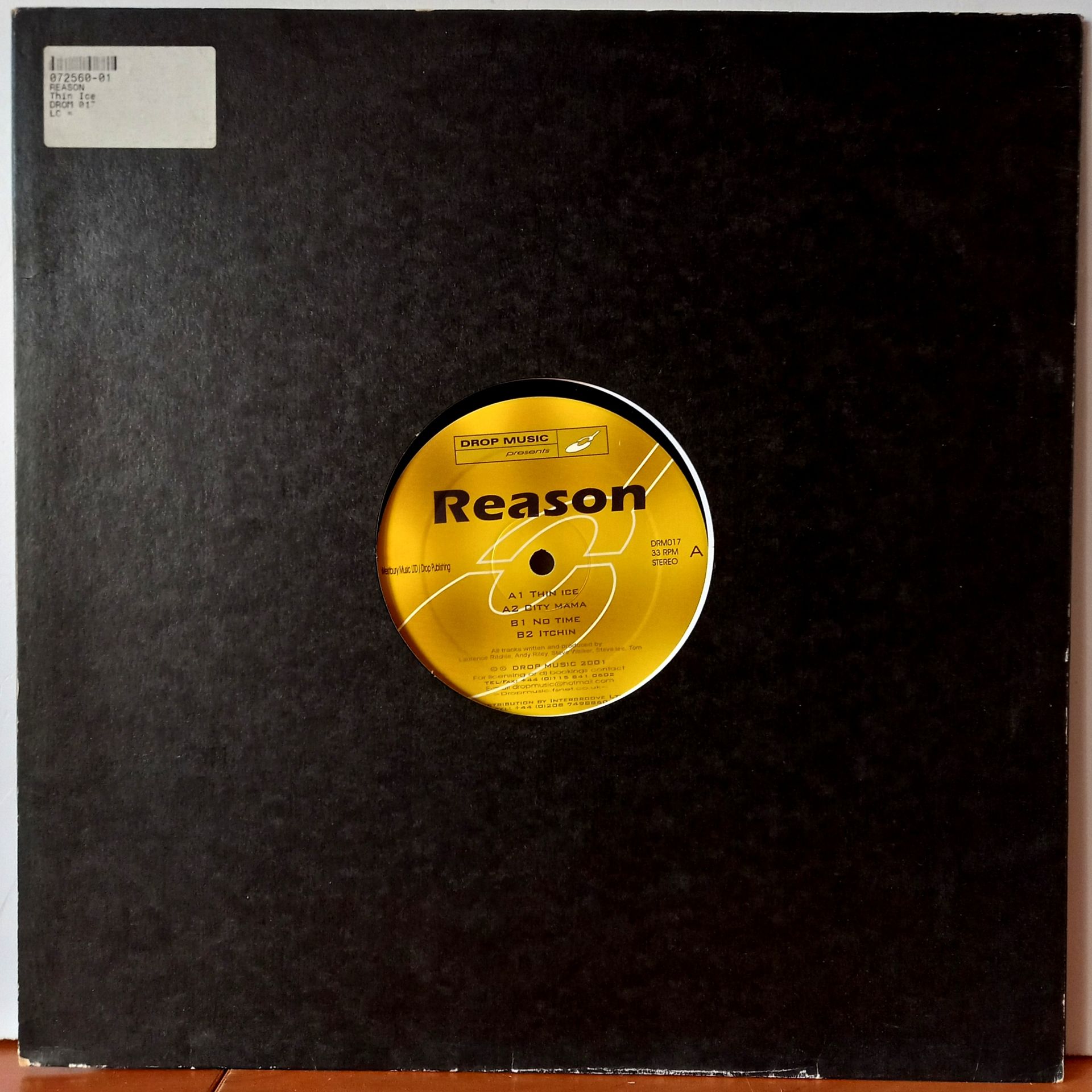 INLAND KNIGHTS, TOKA PROJECT, THE LITTLEMEN – REASON (2001) - 12' MAXISINGLE 2.EL PLAK