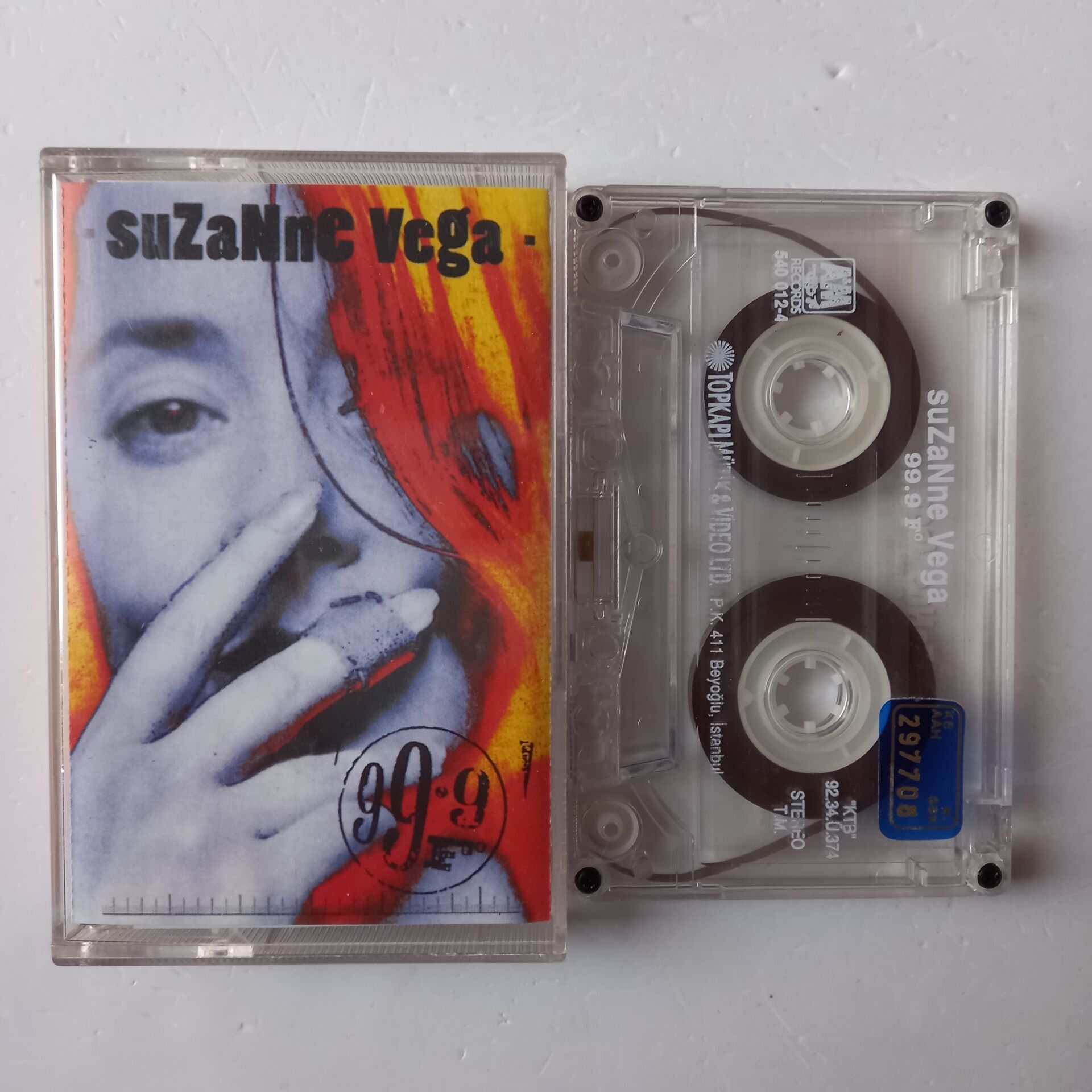 SUZANNE VEGA – 99.9F° (1992) - KASET 2.EL