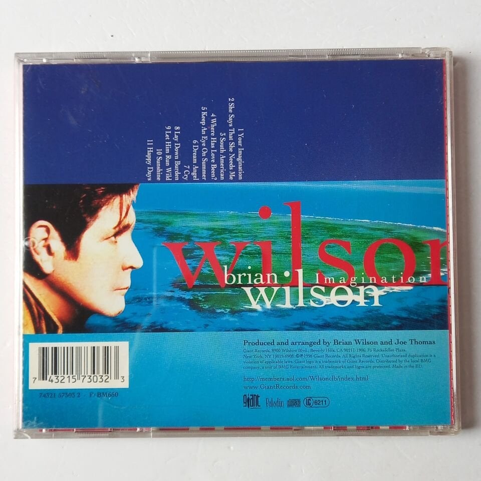 BRIAN WILSON – IMAGINATION (1998) - CD 2.EL