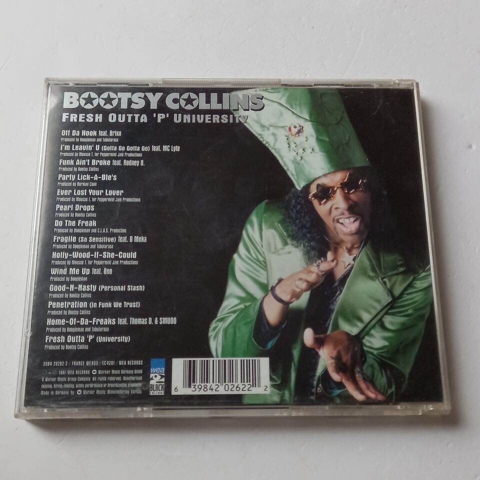 BOOTSY COLLINS – FRESH OUTTA P UNIVERSITY (1997) - CD 2.EL