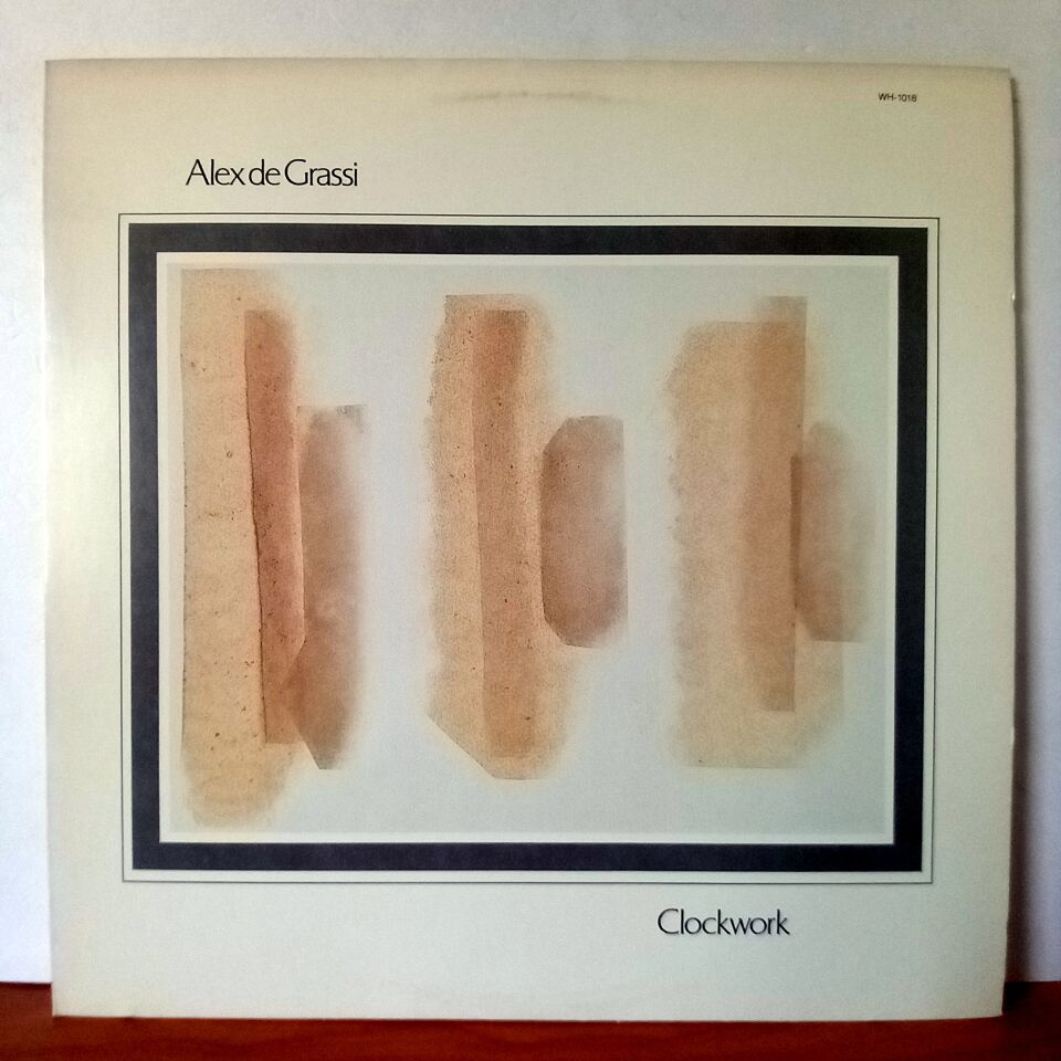 ALEX DE GRASSI – CLOCKWORK (1981) - LP 2.EL PLAK