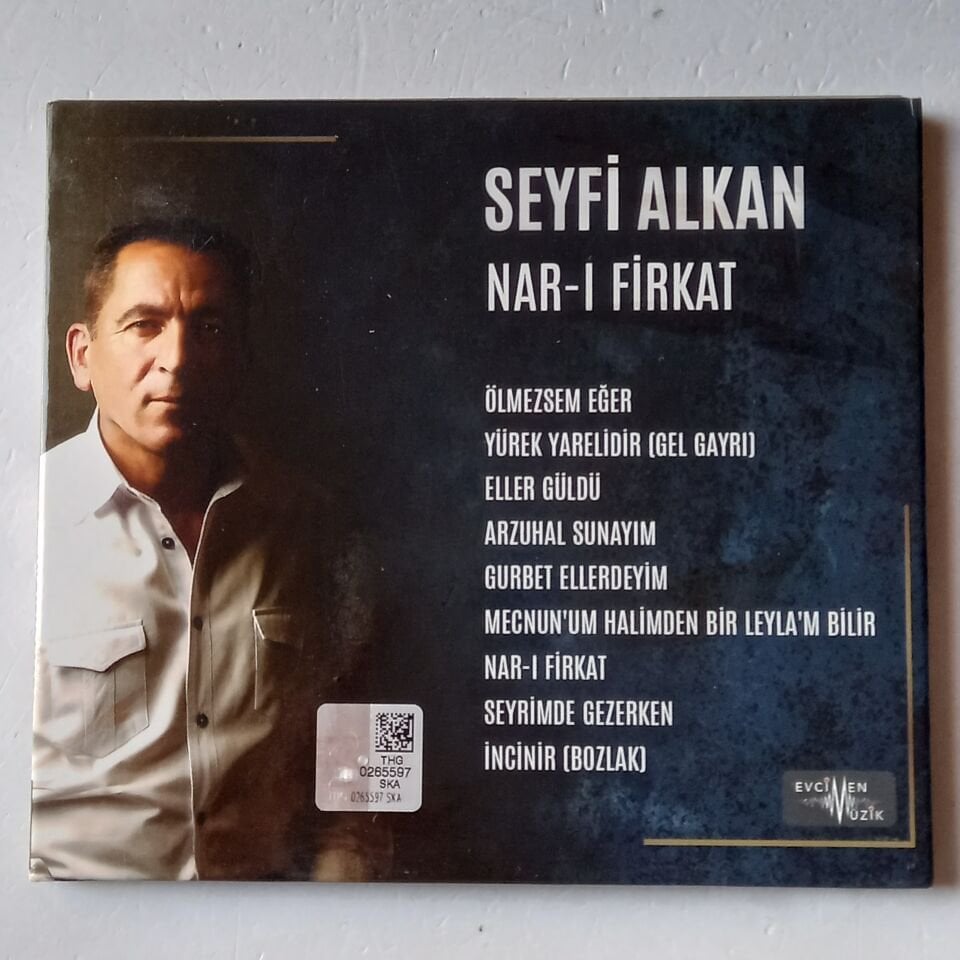 SEYFİ ALKAN - NAR-I FİRKAT (2021) - CD DIGIPAK 2.EL