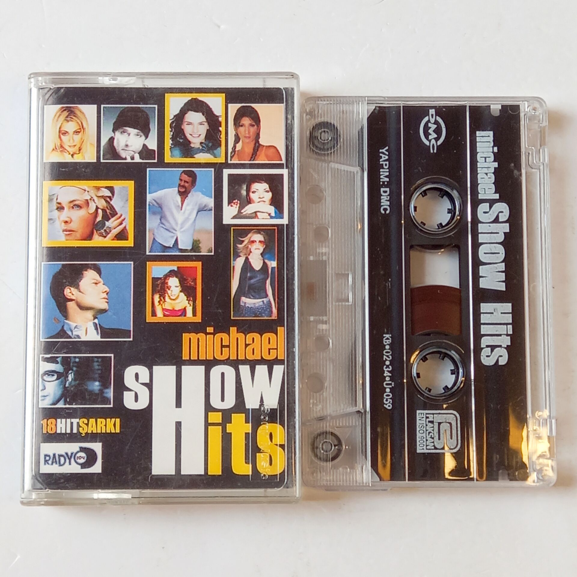 MICHAEL SHOW HITS -  İLHAN ŞEŞEN, MİRKELAM, NİL KARAİBRAHİMGİL (2002) - KASET 2.EL