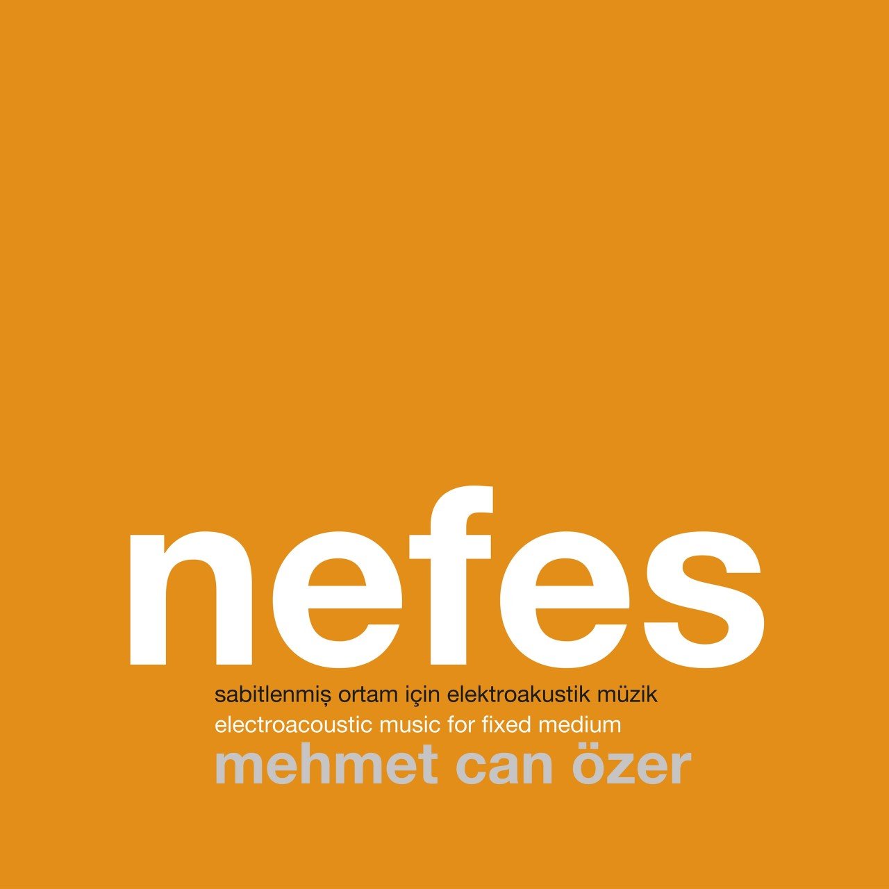 MEHMET CAN ÖZER - NEFES (2018) - CD SIFIR