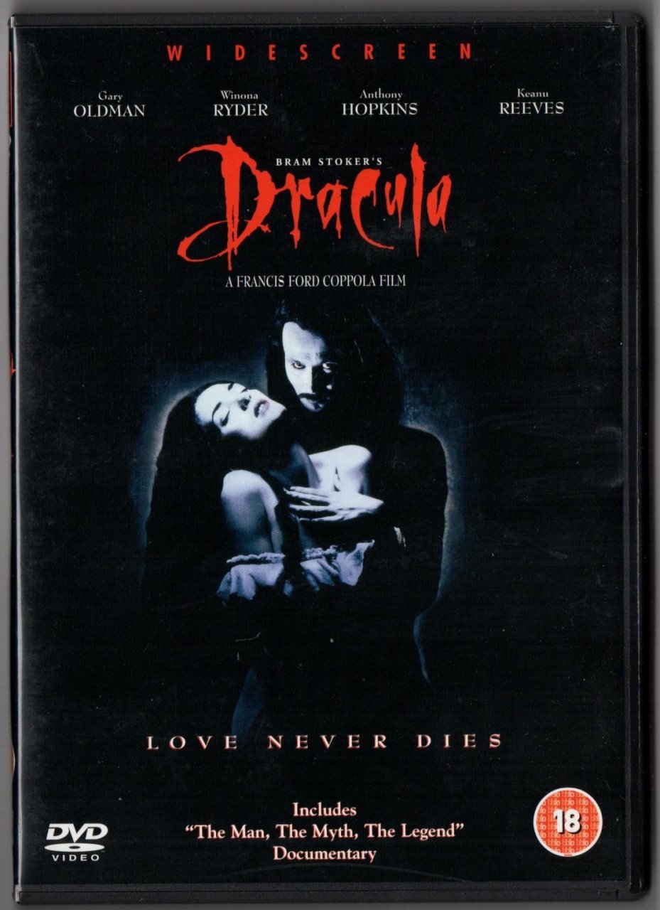 DRACULA - GARY OLDMAN - WINONA RYDER - ANTHONY HOPKINS - KEANU REEVES - FRANCIS FORD COPPOLA - DVD 2.EL (BRAM STOKER)