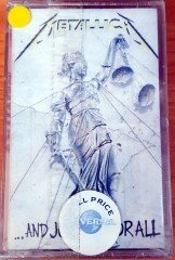 METALLICA - AND JUSTICE FOR ALL (1998) PLAZA CASSETTE MADE IN TURKEY ''NEW''