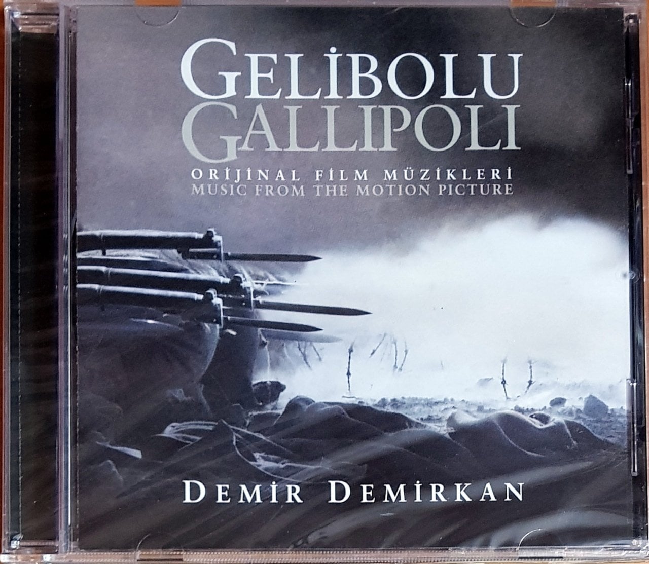 GELİBOLU / GALLIPOLI / ORJİNAL FİLM MÜZİKLERİ / DEMİR DEMİRKAN (2005) SİMYA MÜZİK CD SIFIR