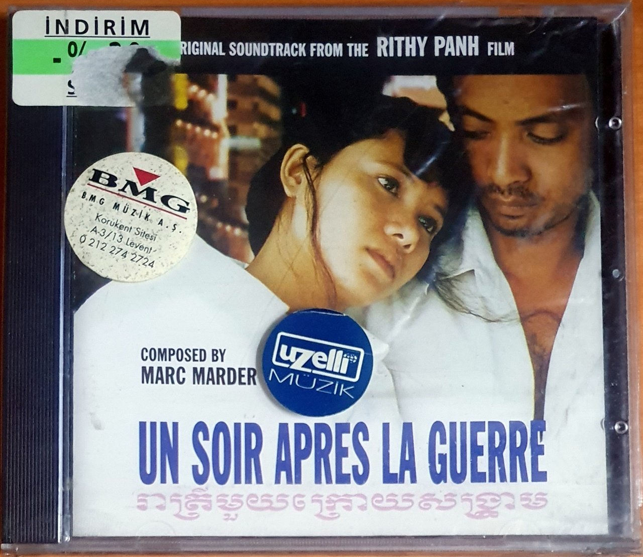 UN SOIR APRES LA GUERRE SOUNDTRACK / MARC MARDER (1997) - CD SIFIR