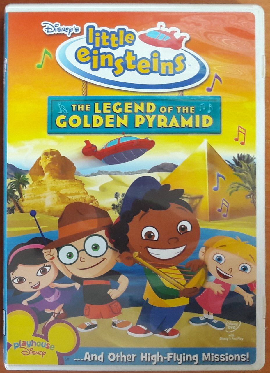 Disney's LITTLE EINSTEINS The LEGENG of the GOLDEN PYRAMID - DVD 2.EL 1. BÖLGE TR ALTYAZI YOKTUR