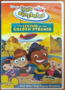 Disney's LITTLE EINSTEINS The LEGENG of the GOLDEN PYRAMID - DVD 2.EL 1. BÖLGE TR ALTYAZI YOKTUR