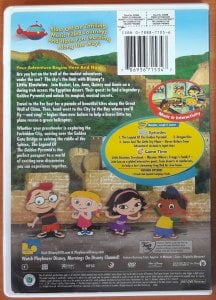 Disney's LITTLE EINSTEINS The LEGENG of the GOLDEN PYRAMID - DVD 2.EL 1. BÖLGE TR ALTYAZI YOKTUR
